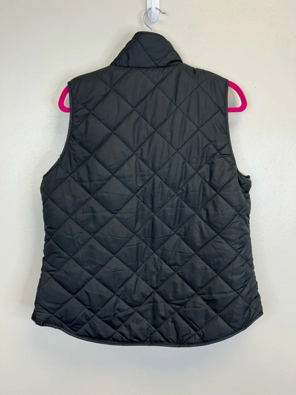 Gorpcore‎ Outdoor Quilted Vest Sherpa Size L Granola Girl Camping Hiking Warm